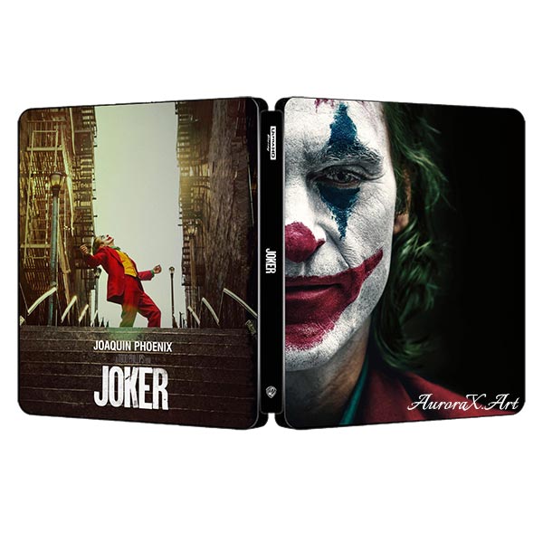 Joker the film 2019 Steelbook Artwork | AuroraX.Art